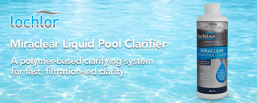 Polymer-based filtration clarity for professional pool care