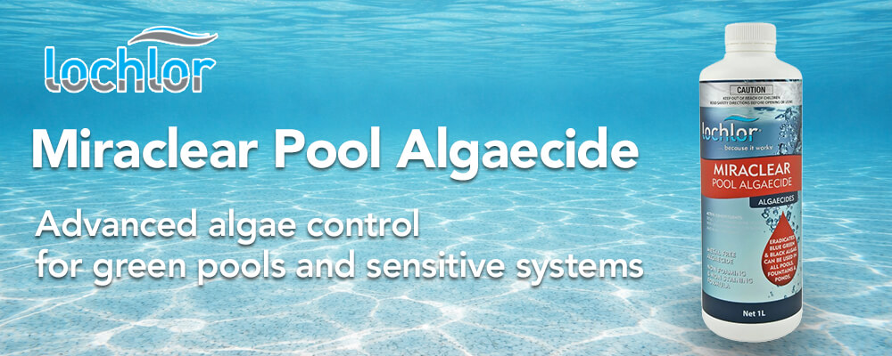 Heavy-duty algae control with built-in clarifier