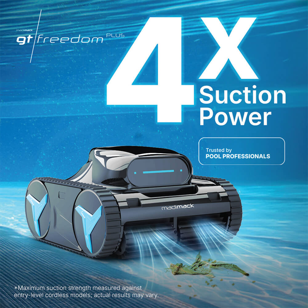 Madimack GT Freedom PLUS 4x suction power