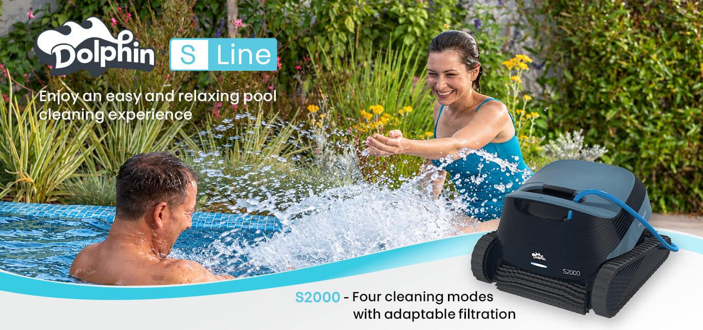 Dolphin S2000 robotic pool cleaner - S Line