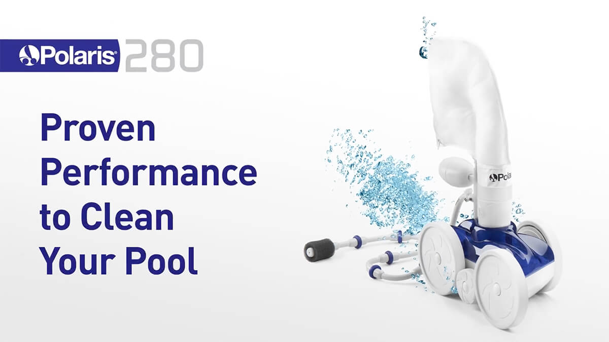 Polaris Vac-Sweep 280 - Proven Performance to Clean Your Pool