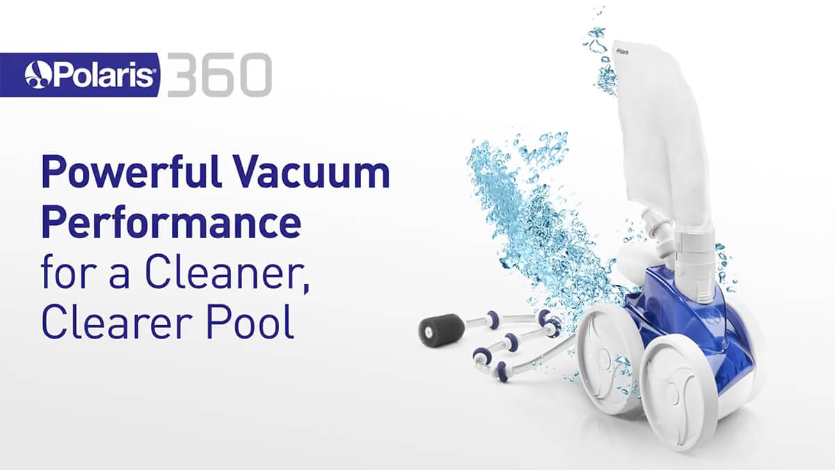 Polaris Vac-Sweep 360 - Powerful Vacuum Performance for a Cleaner, Clearer Pool