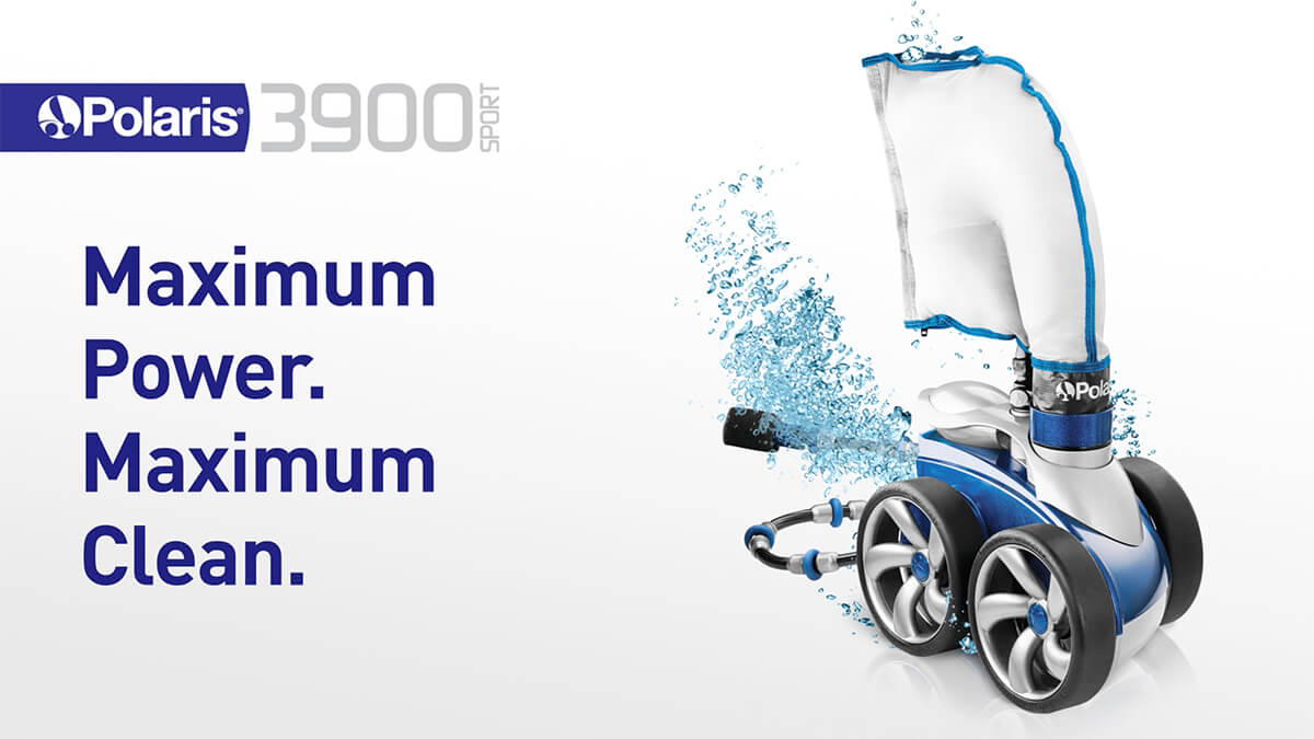 Polaris Vac-Sweep 3900 Sport - Maximup Power. Maximum Clean.