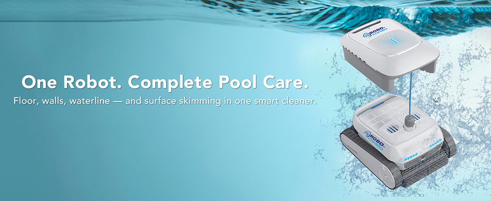 One Robot. Complete Pool Care.