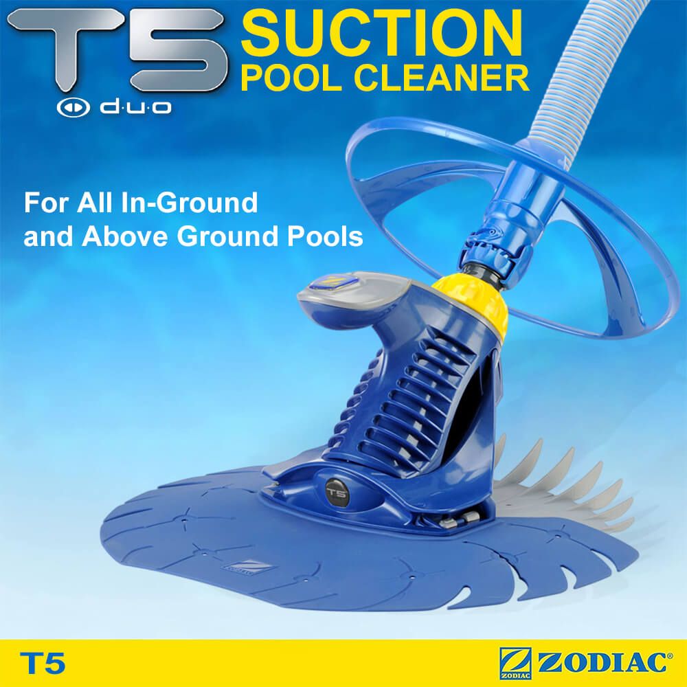 Zodiac T5 Duo - Suitable for all in-ground and above ground pools