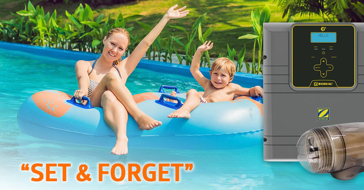 Zodiac Ei3 Salt Water Chlorinator - Set-and-Forget