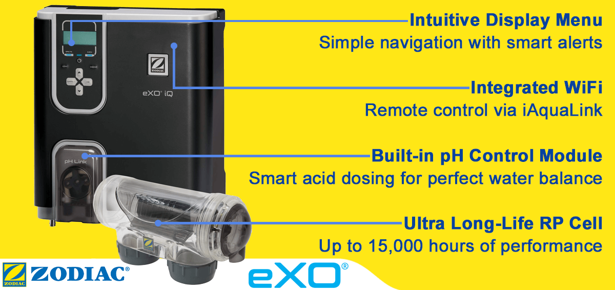 Zodiac eXO iQ pH Features