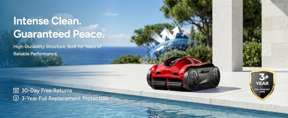 iGarden K Pro Series durable structure and 3-year full replacement protection