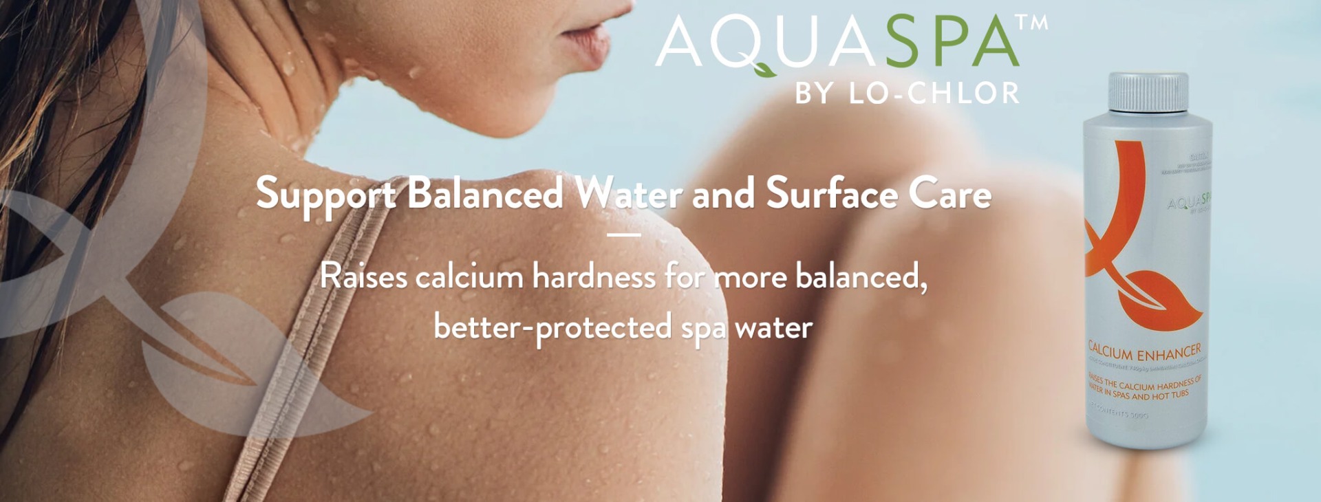 Balance support for steadier, better-protected spa water