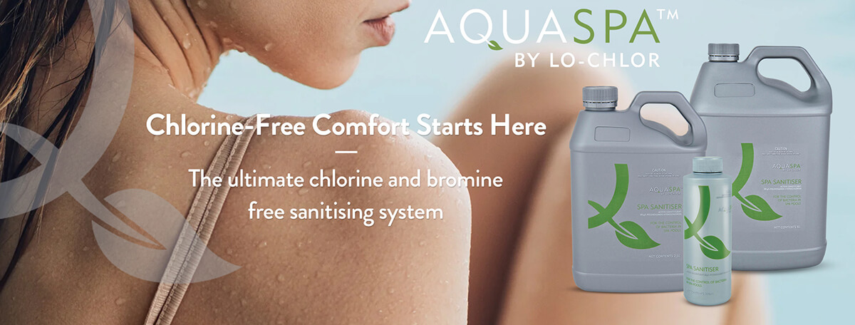 Chlorine-free spa care for a fresher, gentler soaking experience