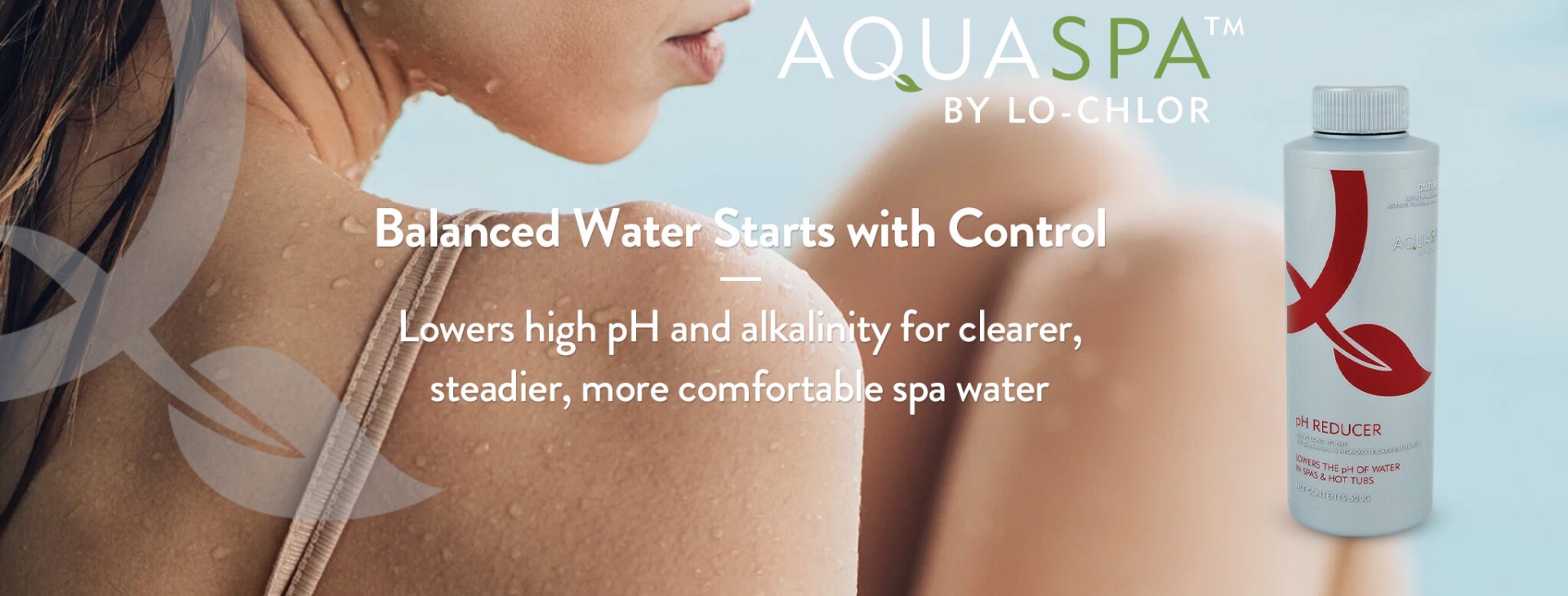 Balance support for more comfortable, better-managed spa water