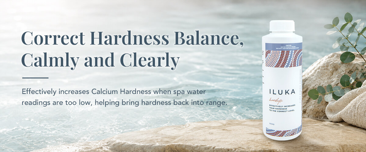 Iluka Hardup calcium hardness increaser for spa water