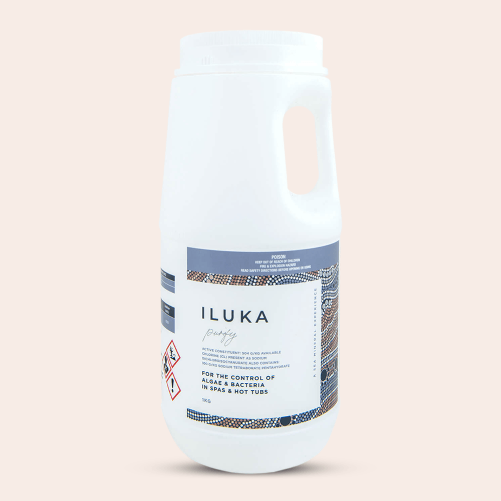 Iluka Purify Stabilised Chlorine Spa Sanitiser 1kg