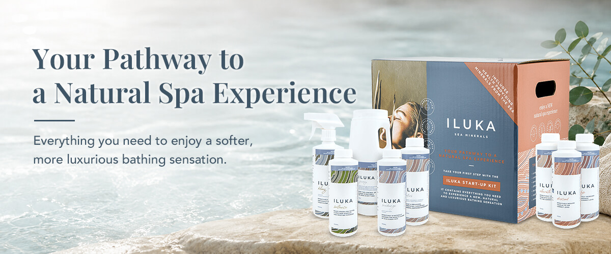 Iluka Sea Minerals Start-Up Kit for a natural spa experience