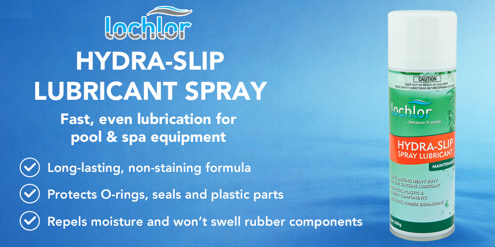 Fast, even lubrication for pool & spa equipment