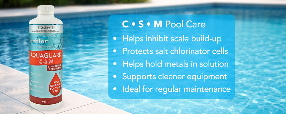 C.S.M. protection for calcium, salt cells and metals