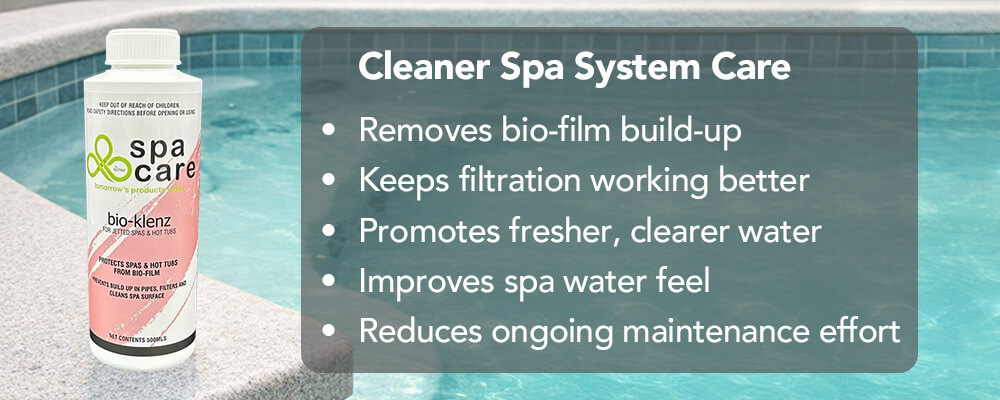 Cleaner Spa System Care