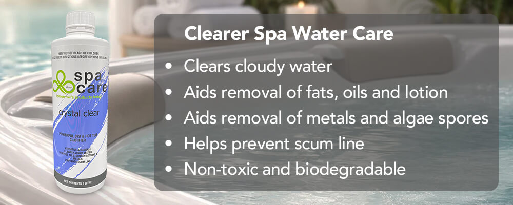 Clearer Spa Water with Better Sparkle