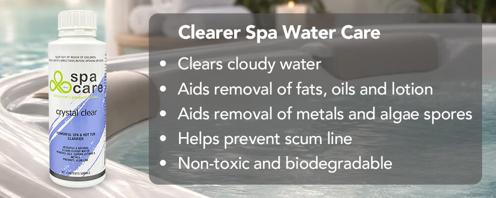 Clearer Spa Water with Better Sparkle