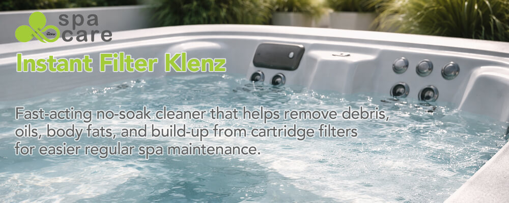 Fast, easy cartridge filter cleaning without soaking