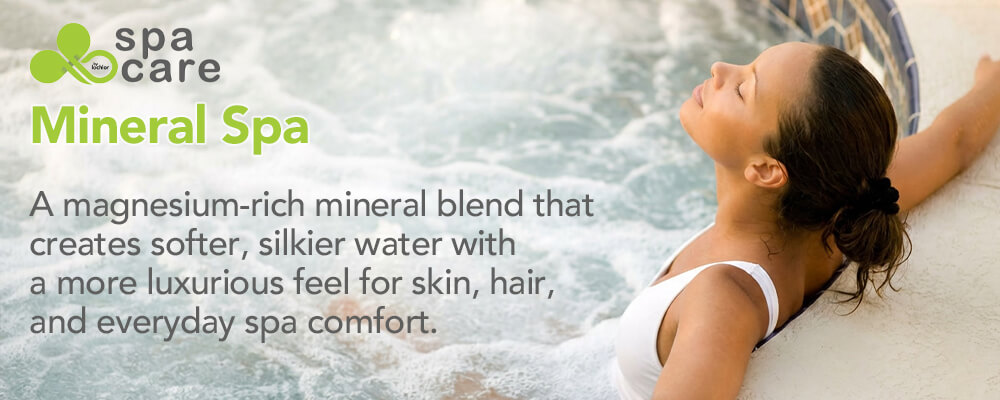Magnesium-rich mineral spa water for a softer, silkier and more luxurious soak