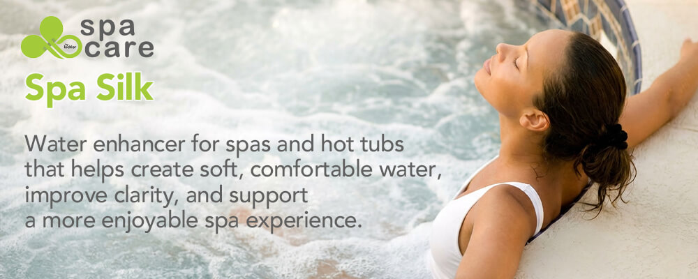 Softer more comfortable spa water with brilliant clarity