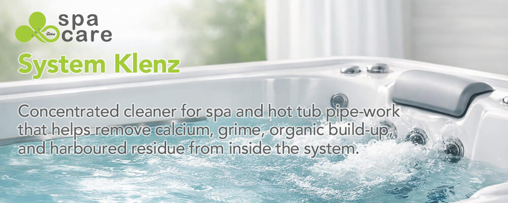 Deep internal cleaning before draining and refilling your spa or hot tub