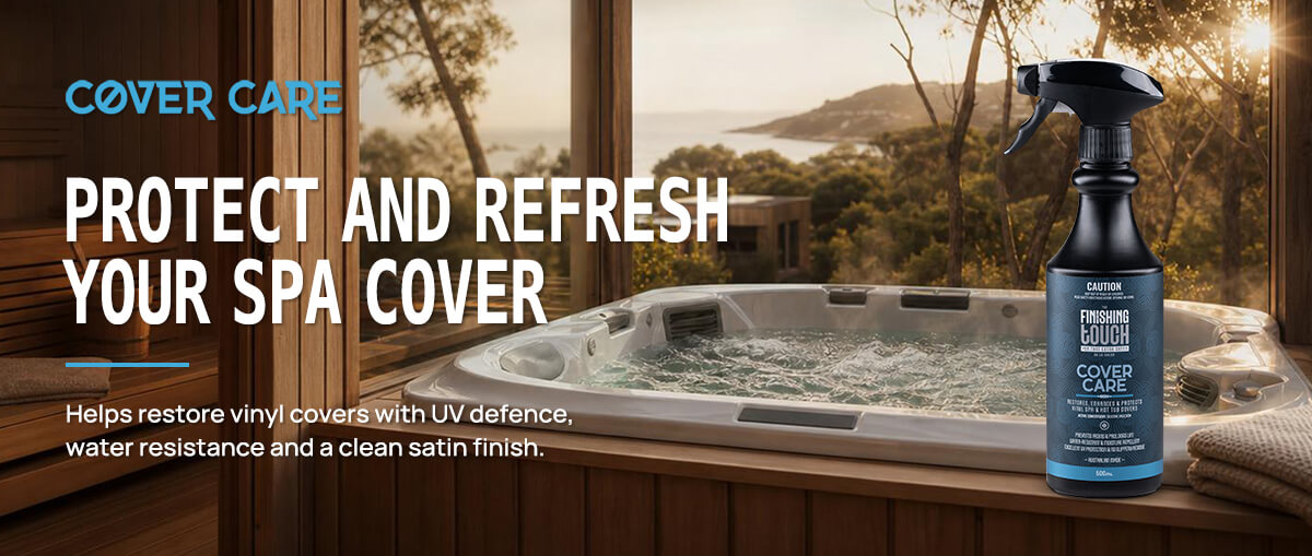 The Finishing Touch Cover Care for vinyl spa and hot tub covers
