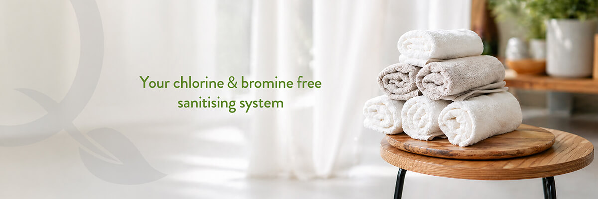 AquaSpa chlorine-free and bromine-free sanitising system