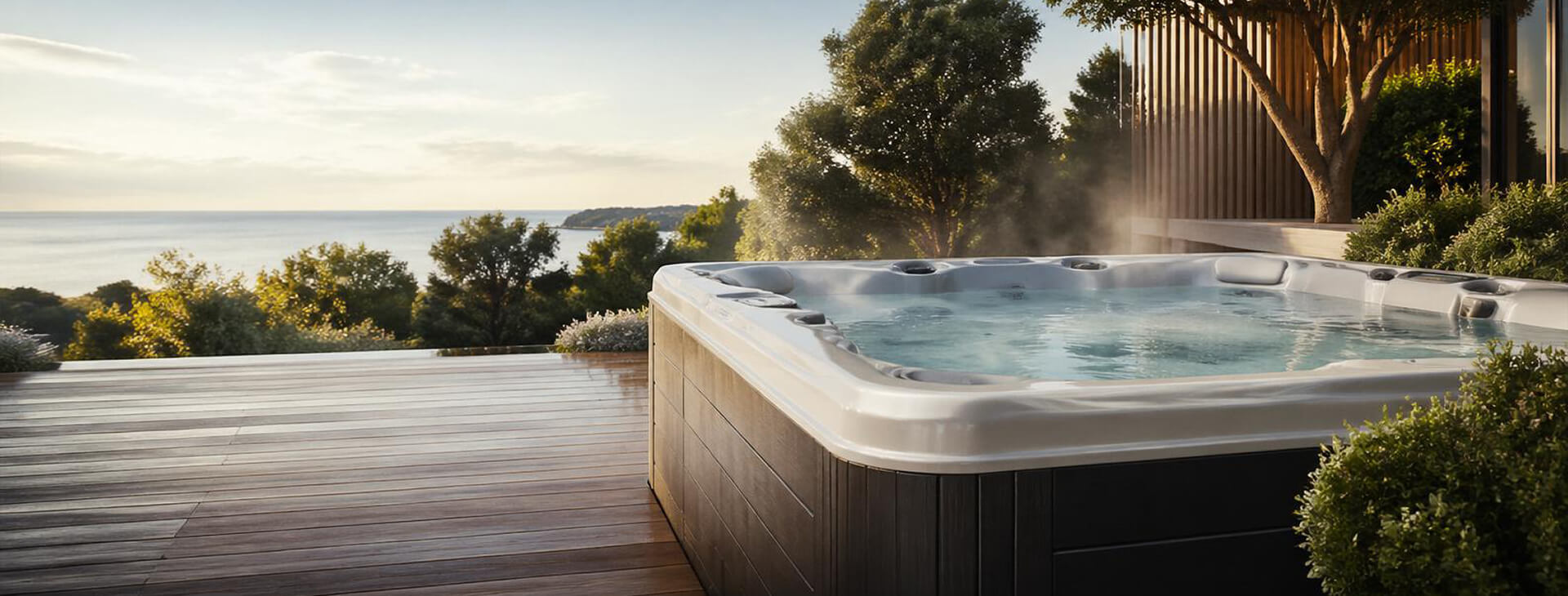 Relaxing spa setting for the AquaSpa Maintenance and Troubleshooting Guide