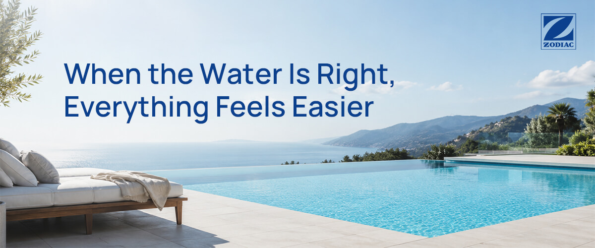 Zodiac pool chemicals for clearer, more comfortable pool water care