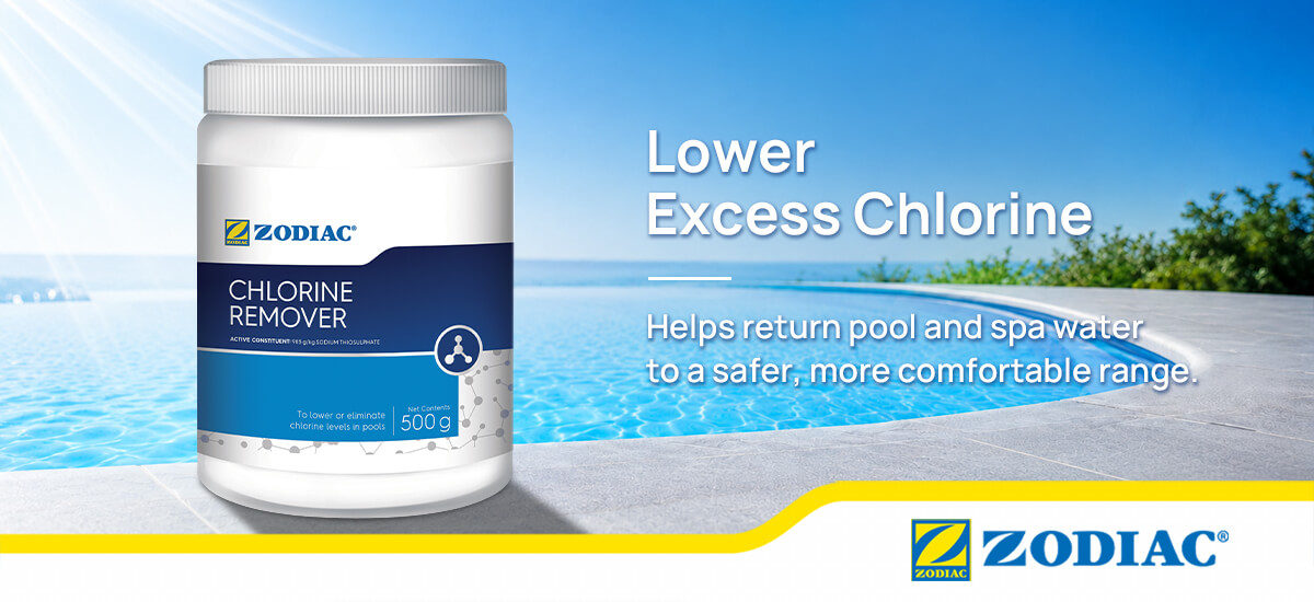 Zodiac Chlorine Remover for reducing excessive chlorine in pools and spas
