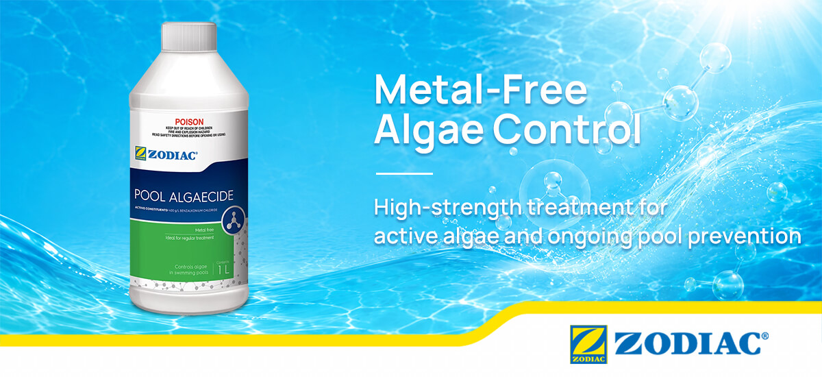 Zodiac Pool Algaecide metal-free treatment for algae control and prevention