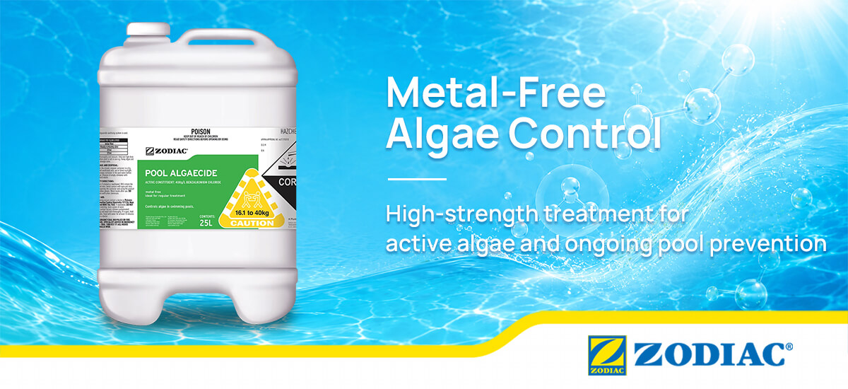 Zodiac Pool Algaecide metal-free treatment for algae control and prevention