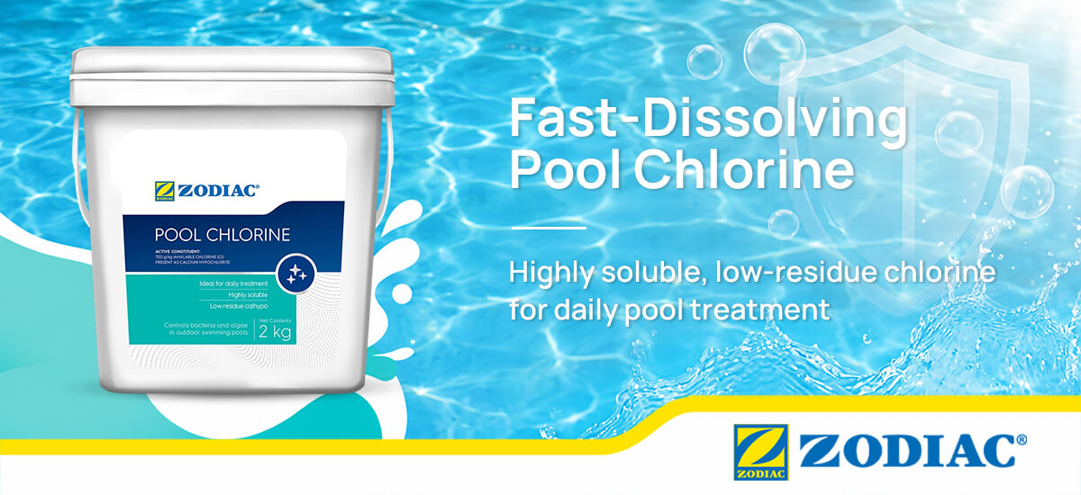 Zodiac Non-Stabilised Pool Chlorine Cal Hypo for daily pool sanitising