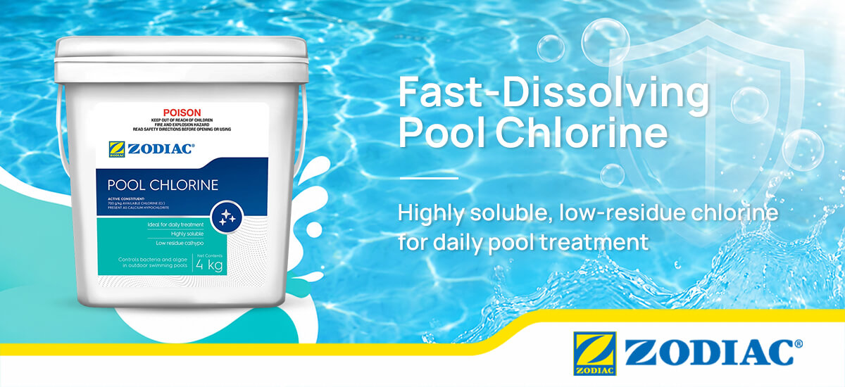 Zodiac Non-Stabilised Pool Chlorine Cal Hypo for daily pool sanitising