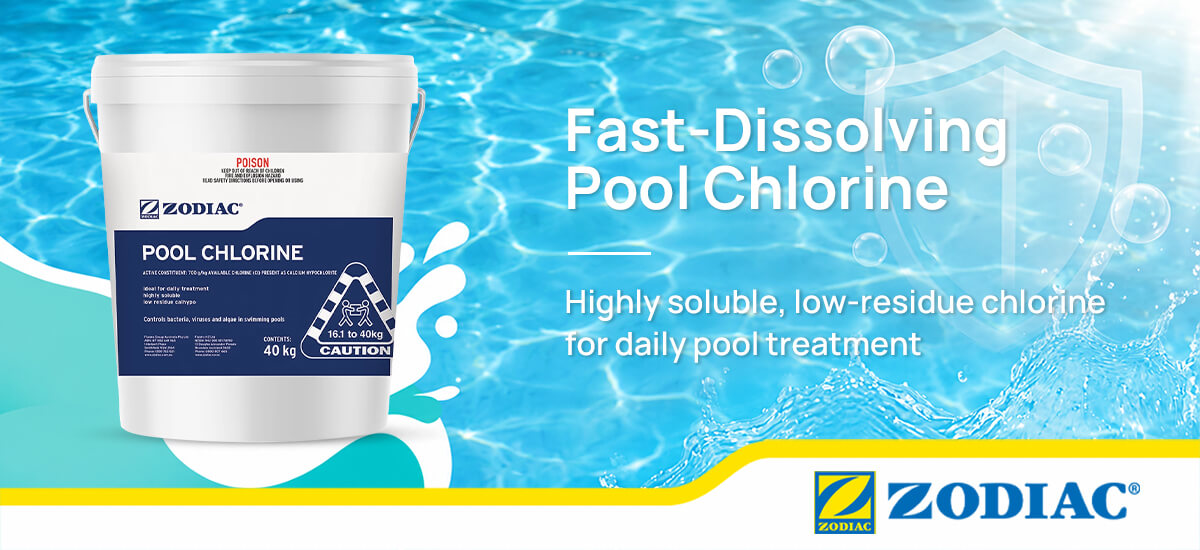Zodiac Non-Stabilised Pool Chlorine Cal Hypo for daily pool sanitising