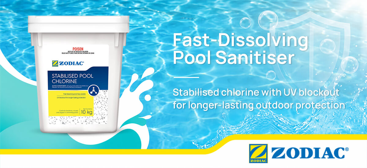 Zodiac Dichlor Stabilised Pool Chlorine for everyday pool sanitising