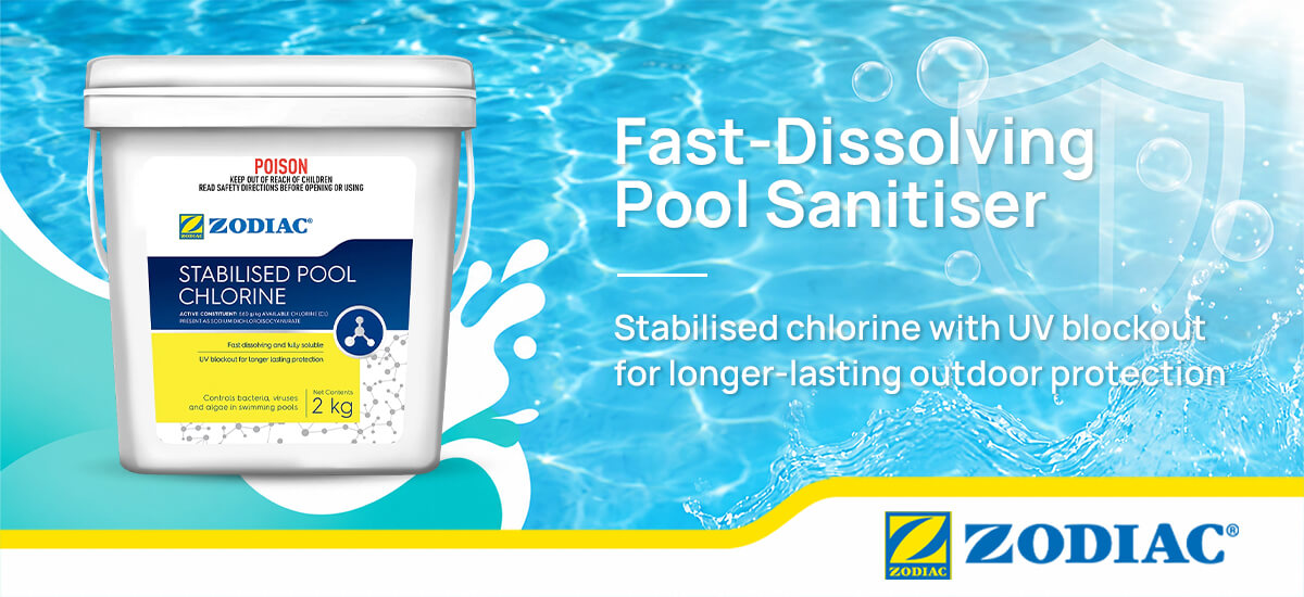 Zodiac Dichlor Stabilised Pool Chlorine for everyday pool sanitising