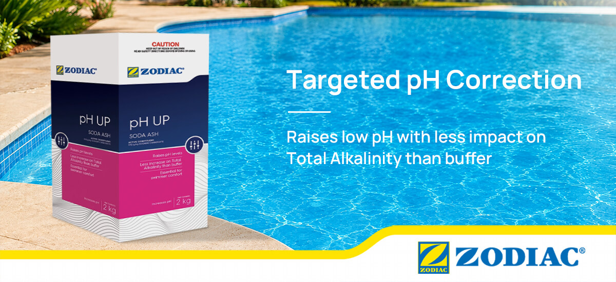 Zodiac pH Up soda ash for raising low pool pH