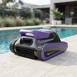 Cleaning up the swimming pool