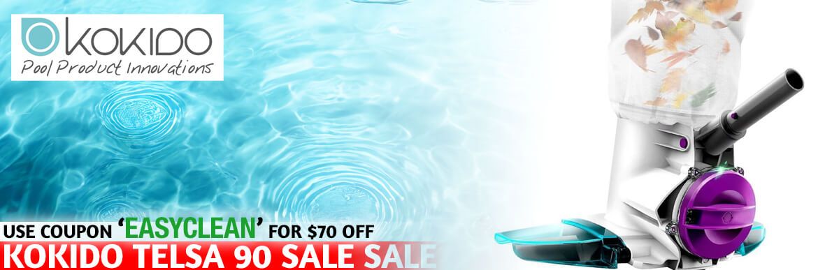 Kokido Telsa 90 Cordless Pool Vacuum Offer